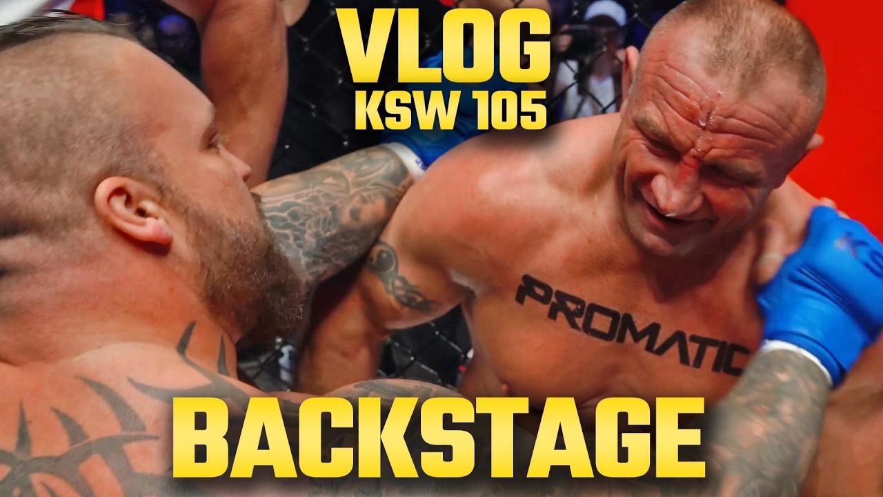 Kulisy gali XTB KSW 105! Wideoblog!