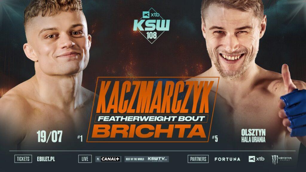 KSW wraca do Olsztyna! Kaczmarczyk vs. Brichta w walce wieczoru!