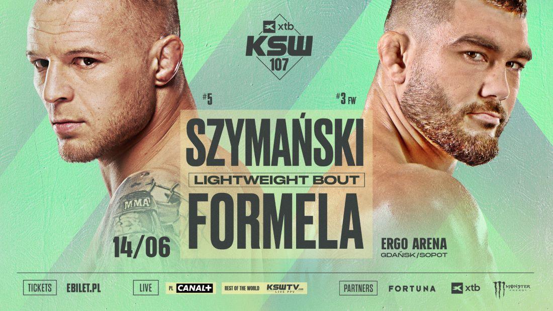 Szymański vs Formela na KSW 107