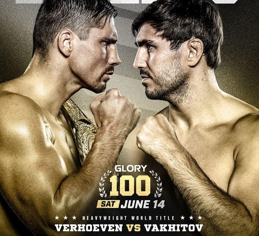 GLORY 100 DAY 2 KARTA WALK / FIGHT CARD