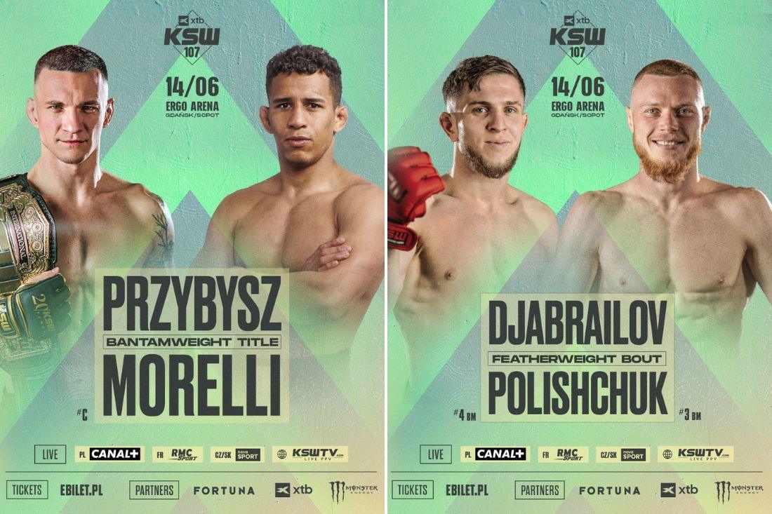KSW 107 Przybysz vs Morelli, Polishchuk vs Djabrailov