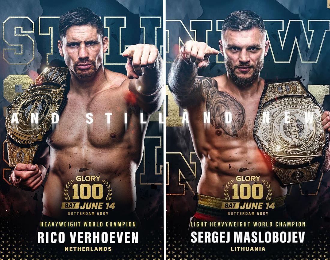 GLORY 100 Rico Verhoeven i Sergej Maslobojev