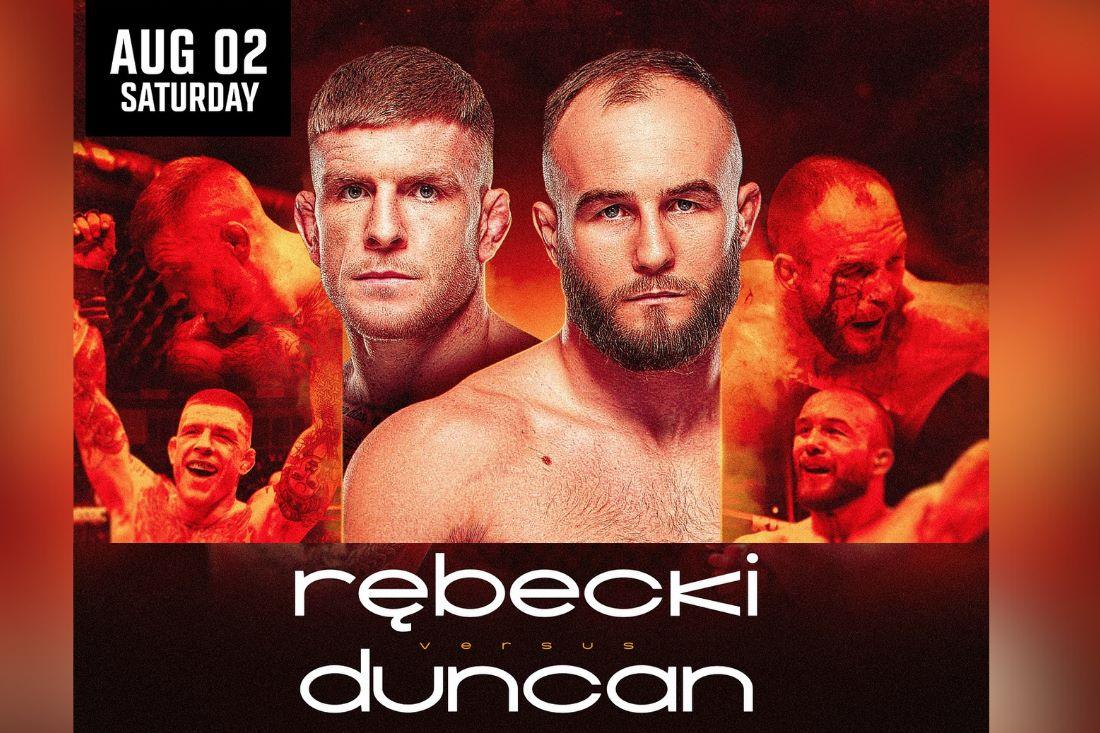 Mateusz Rębecki vs Chris Duncan na UFC Vegas 108