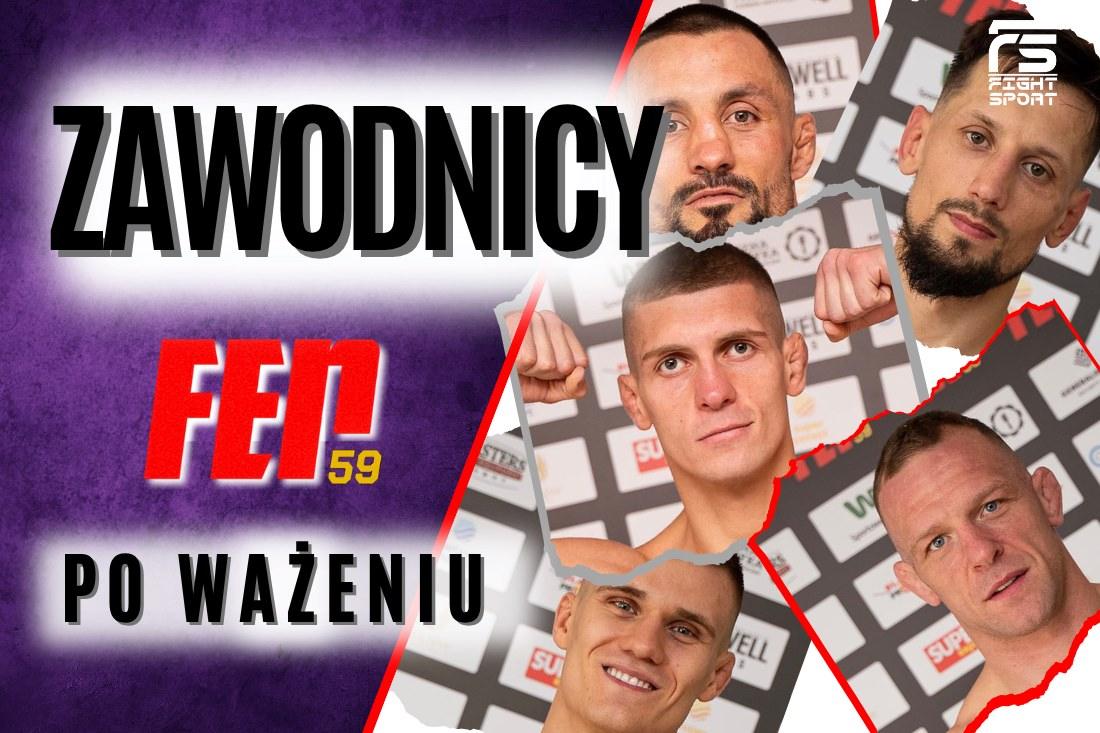 FEN 59 zawodnicy po ważeniu