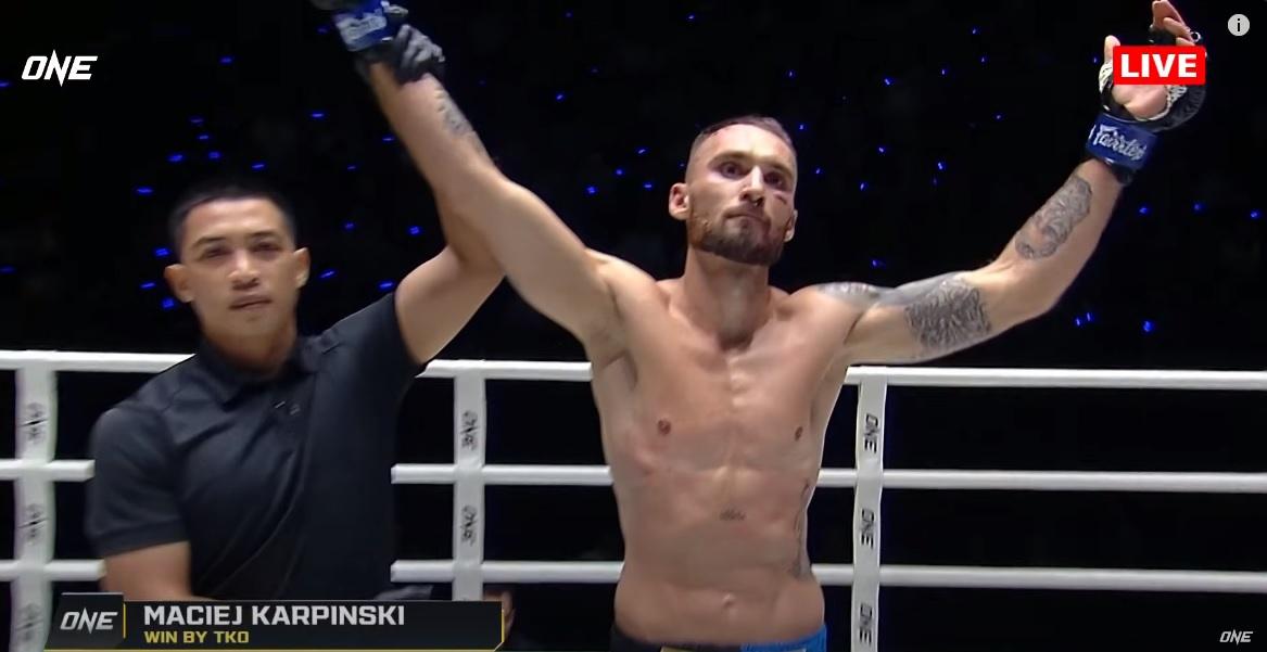 Maciej Karpiński na ONE Friday Fights 113