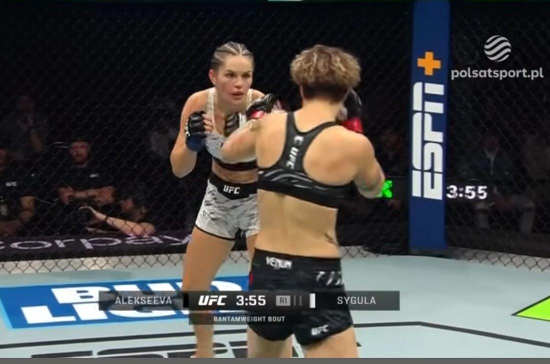 Klaudia Syguła na UFC w Baku